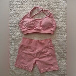 Pink Women's Workout Set